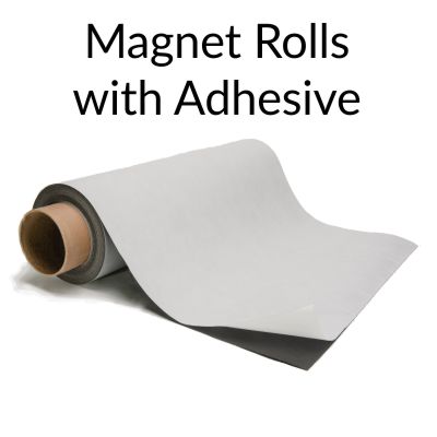 Magnet Rolls, Adhesive, Vinyl, 50, 10 
