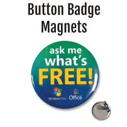 Magnetic Button Badges