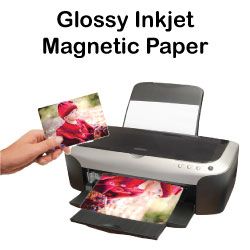 Shop Glossy Inkjet Printable Magnet Sheets | Custom-Magnets