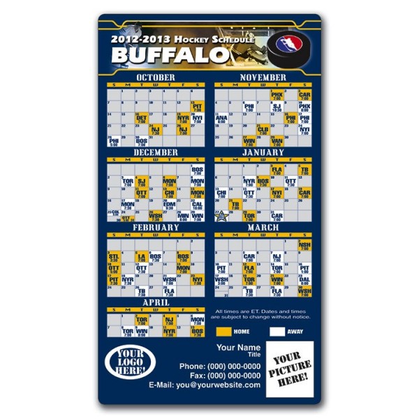 Buffalo Sabres Pro Hockey Schedule 