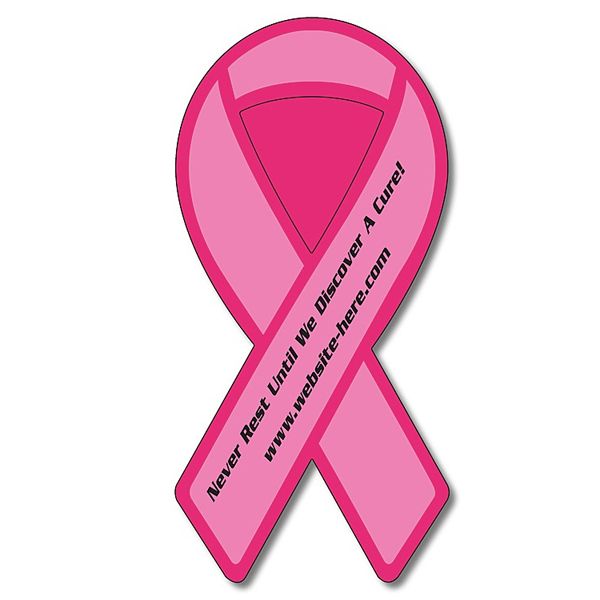 Custom Ribbon Car Magnet 2