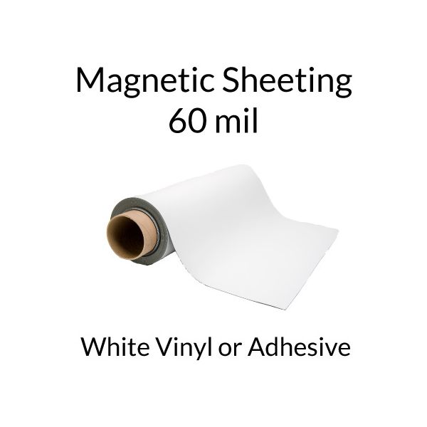 6 in. x 25' Roll Thick Peel n Stick Magnet Adhesive Tape