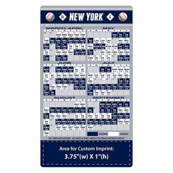 Yankees schedule cheap