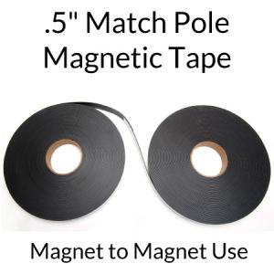 Matching Pole Magnet with Acrylic Adhesive - Discount Magnet